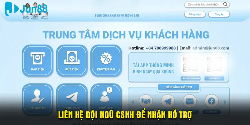 Bị khóa tài khoản, liên hệ ngay đội ngũ CSKH để nhận hỗ trợ