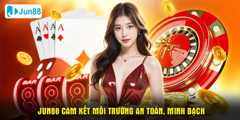 Jun88 cam kết môi trường an toàn, minh bạch cho mọi người chơi