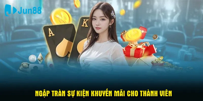 Ngập tràn sự kiện khuyến mãi cho thành viên tham gia nhận thưởng